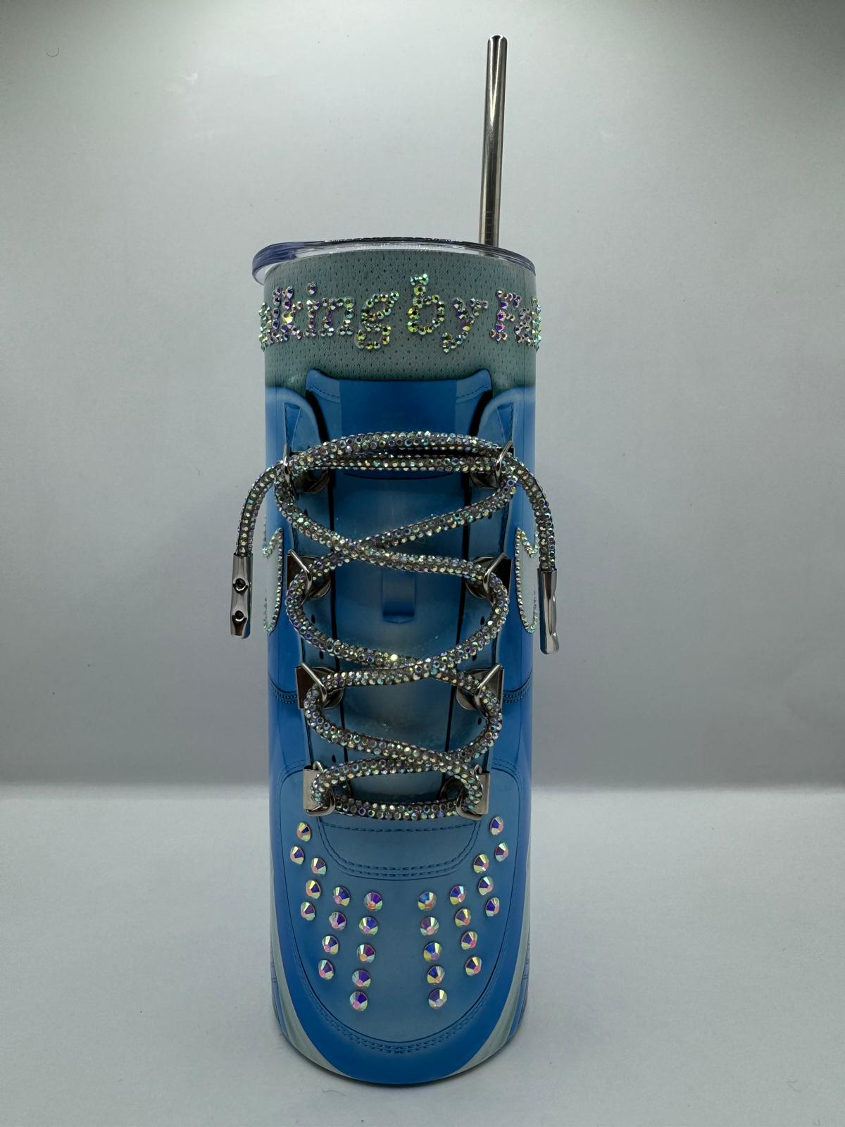 Walking by Faith Sneaker Tumbler