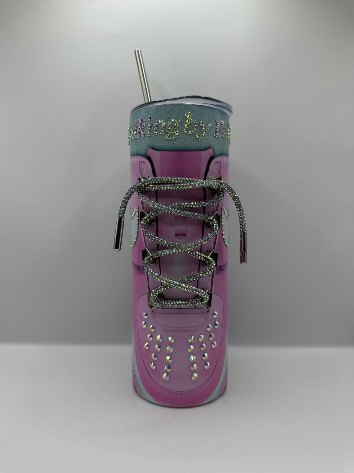 Walking by Faith Sneaker Tumbler