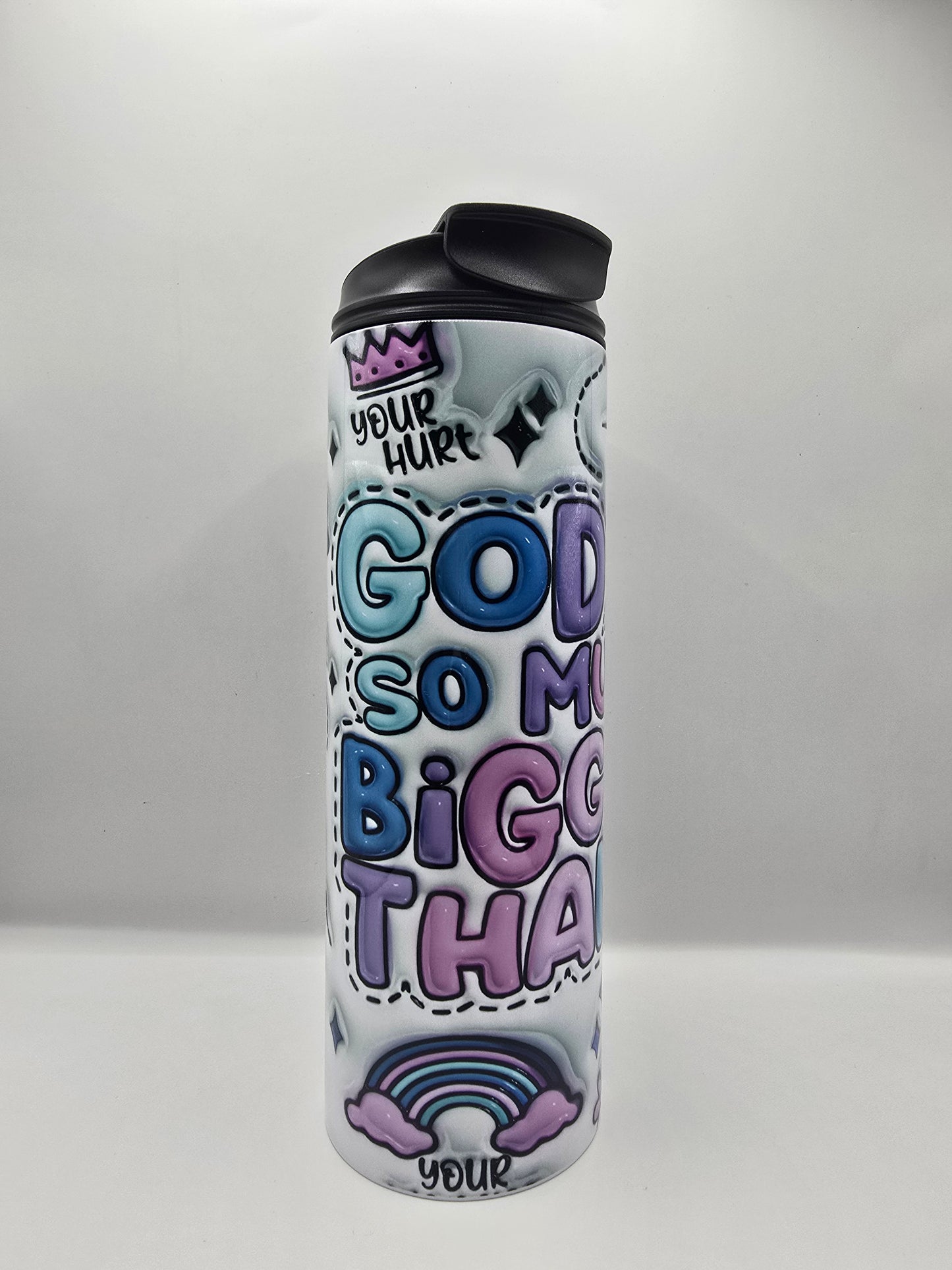 Inflated God Is So Much Bigger Than Tumbler